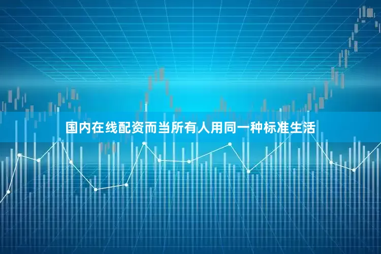 国内在线配资而当所有人用同一种标准生活